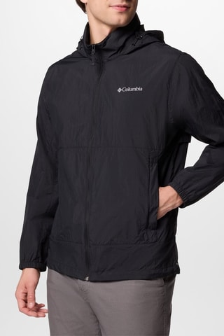 Windjack met Capuchon Loop Basin™ - Zwart