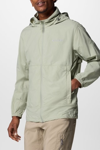 Windjack met Capuchon Loop Basin™ - Lichtgroen