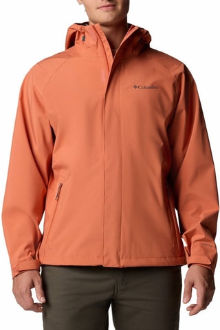 Windjack met Capuchon Earth Explorer™ II - Steenrood