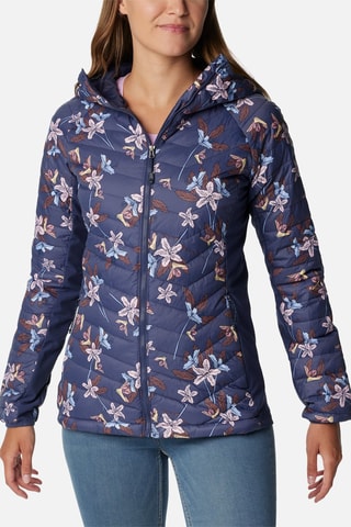 Gewatteerde Jas met Capuchon Powder  Lite™ - Marineblauw