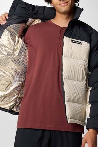 Gewatteerde Jas met Capuchon Bulo Point™ III - Ecru en Donkergrijs