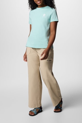 Biologisch Katoenen Regular T-shirt Rolling Bend™ - Zeegroen