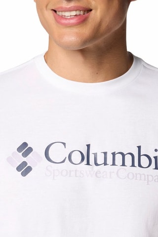 Biologisch Katoenen T-shirt Regular CSC Basic Logo™ - Wit