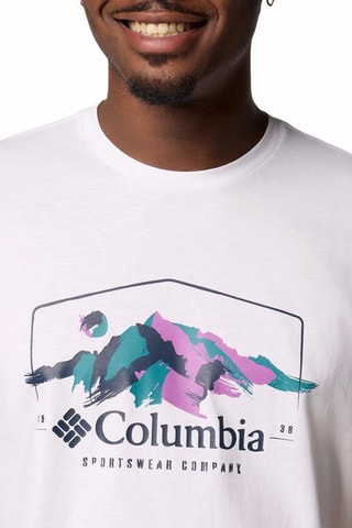 Biologisch Katoenen T-shirt Path Lake™ - Wit