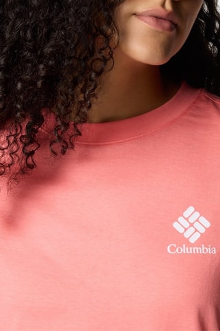 Biologisch Katoenen Regular T-shirt Rolling Bend™ - Rood