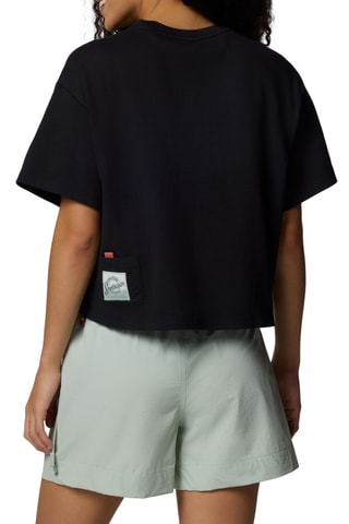 T-shirt cropped Cove Beach™ - Zwart