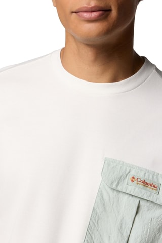 T-shirt Cove Beach™ - Blanc et vert clair