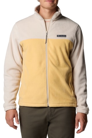 Veste polaire Mountain™ Marron clair et jaune