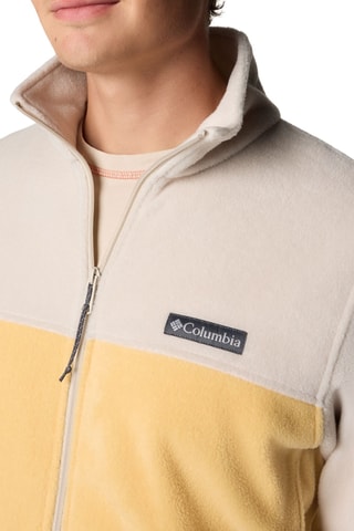 Veste polaire Mountain™ Marron clair et jaune