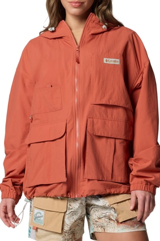 Windjack met Capuchon Cove Beach™ - Steenrood