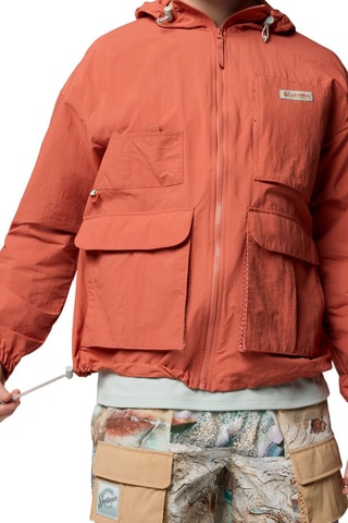 Windjack met Capuchon Cove Beach™ - Steenrood