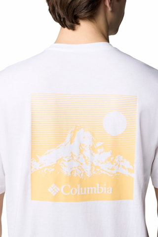 Biologisch Katoenen Regular T-shirt Black Butte™ - Wit