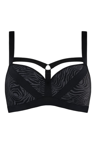 Soutien-gorge ampliforme Wing Power - Noir