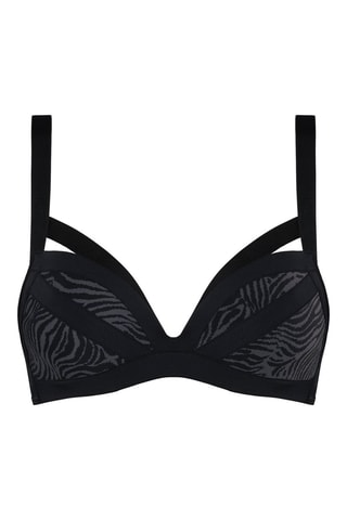 Soutien-gorge push-up Wing Power - Noir