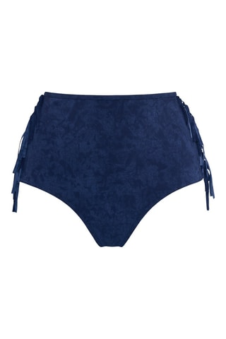 Bas de maillot taille haute Alabama Swing - Bleu