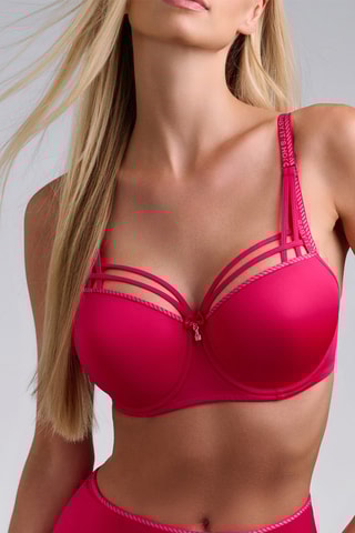 Soutien-gorge ampliforme Dame de Paris - Rouge