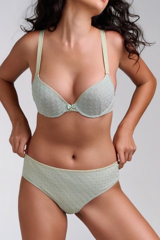 Soutien-gorge push-up Lucky Clover - Vert d’eau