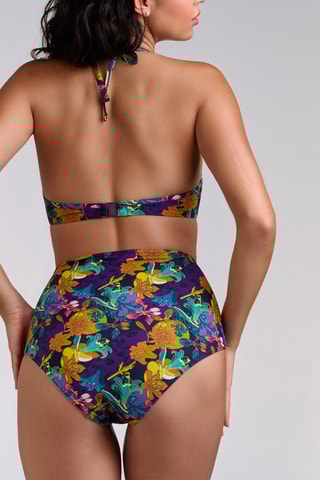 Haut de maillot coques Acapulco - Violet