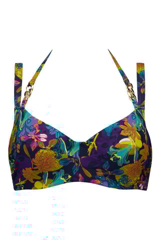 Haut de maillot coques Acapulco - Violet