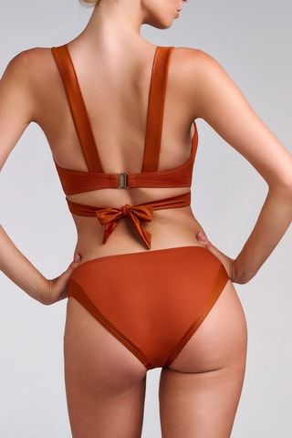 Culotte Cache-cœur - Orange foncé