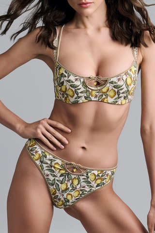 Tanga Mambo - Blanc et jaune