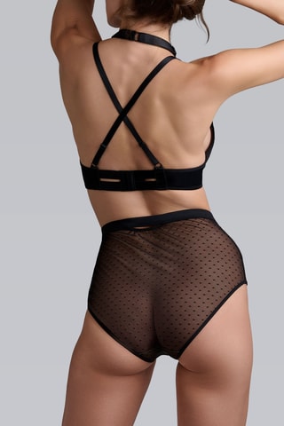 Culotte taille haute Flash Dance - Noir