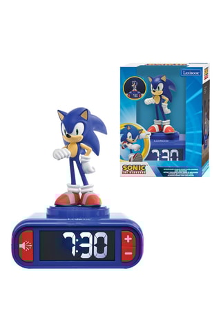 Digitale wekker met nachtlampje Sonic Vanaf 6 Jaar