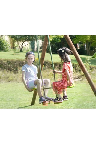 Balançoire vis-à-vis - Dès 3 ans - 105 x 20 x 174 cm