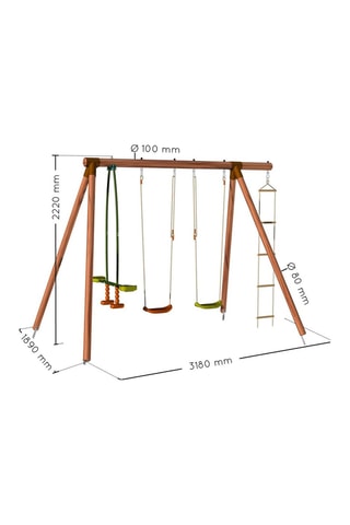 Portique en bois Gabin Dès 3 ans