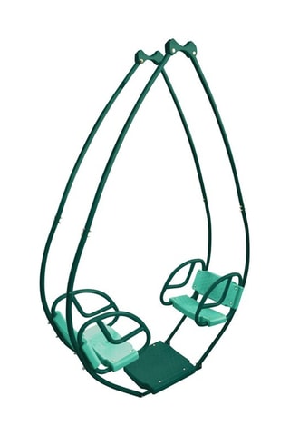 Balancelle double face à face - Dès 3 ans - 126 x 41 x 176 cm