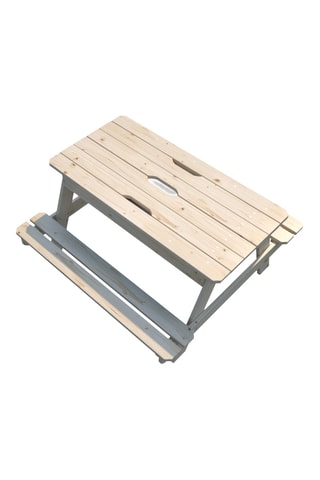 Table 2-en-1 en bois - 91,5 x 90 x 50 cm - Dès 3 ans