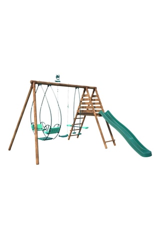 Station de jeux en bois Nigel - De 3 à 12 ans