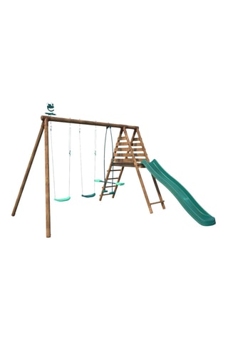 Station de jeux en bois Violette - De 3 à 12 ans