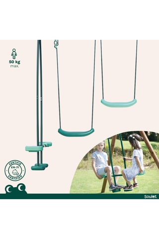 Portique en bois Polo - De 6 à 12 ans