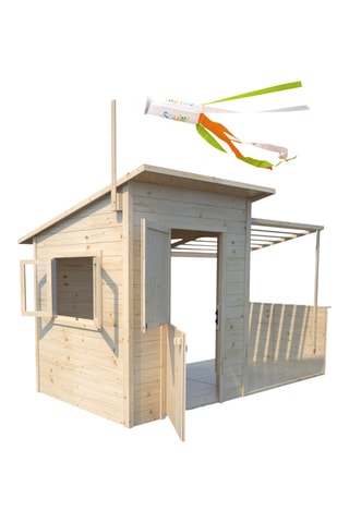 Cabane en bois Santa Barbara - De 3 à 8 ans