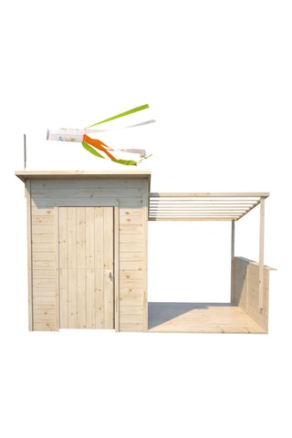 Cabane en bois Santa Barbara - De 3 à 8 ans