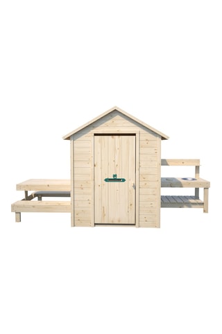 Cabane en bois Blanche - De 3 à 7 ans