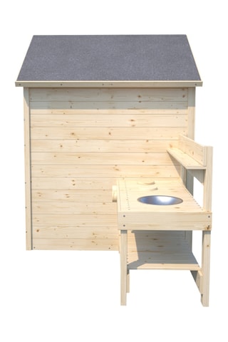 Cabane en bois Blanche - De 3 à 7 ans