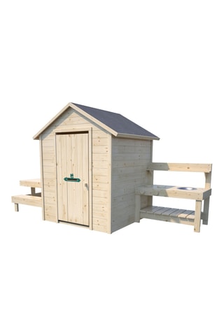 Cabane en bois Blanche - De 3 à 7 ans