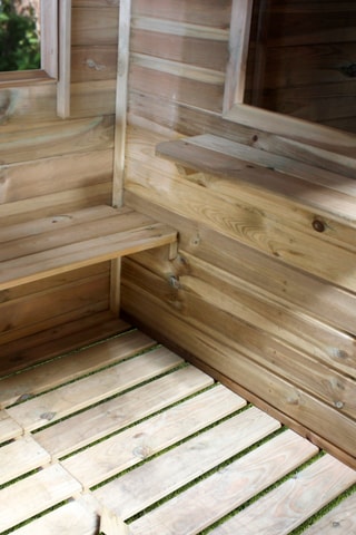 Cabane en bois Hacienda - De 3 à 12 ans