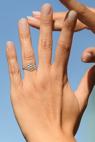 Bague Kudat - Or jaune et diamants