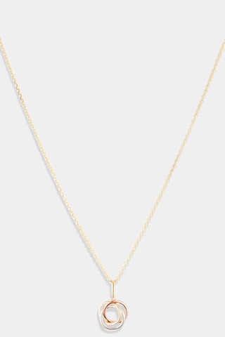 Pendentif Croisade - Or jaune, or blanc et or rose