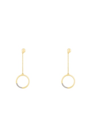 Boucles d'oreilles Alexa - Or jaune et diamants