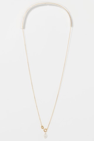 Pendentif Gama Perle - Or jaune et perle d'eau douce