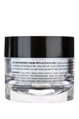 Vernieuwende antirimpelcrème met glycolzuur Skin Renewer - Geschikt voor de rijpere huid met vlekjes od acne littekens- 50 ml