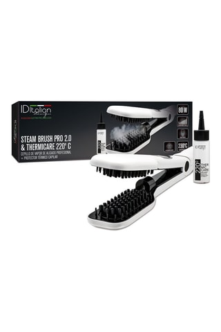 Stoomborstel Steam Brush Pro 2.0 en Thermische Bescherming 40 ml