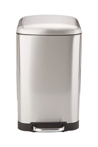 Poubelle de cuisine à pédale en acier inoxydable Greenwich - 30 l