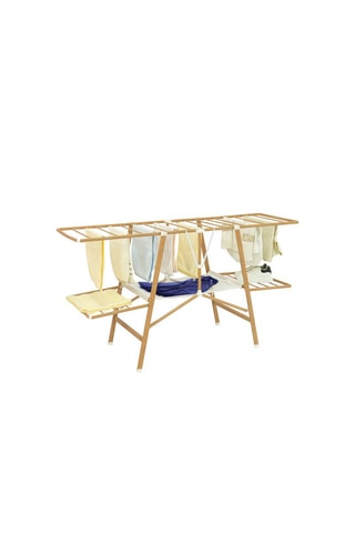 Séchoir à linge pliable Nairobi - Marron