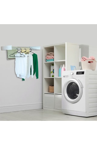 Etendoir à linge mural pliable Cobra - 6 m d’étendage - Jusqu'à 25 kg