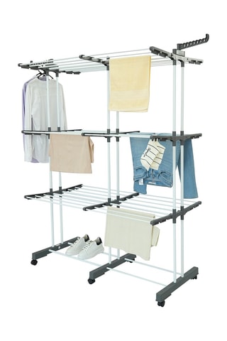 Etendoir multifonctions extensible Extra Plus - 38 m d'étendage